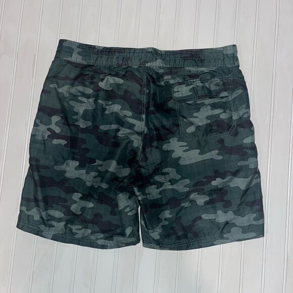 Shark Tee Men’s Board Camo 19” Shorts 32 Pockets Beach Swim Casual Vacation - Picture 2 of 10